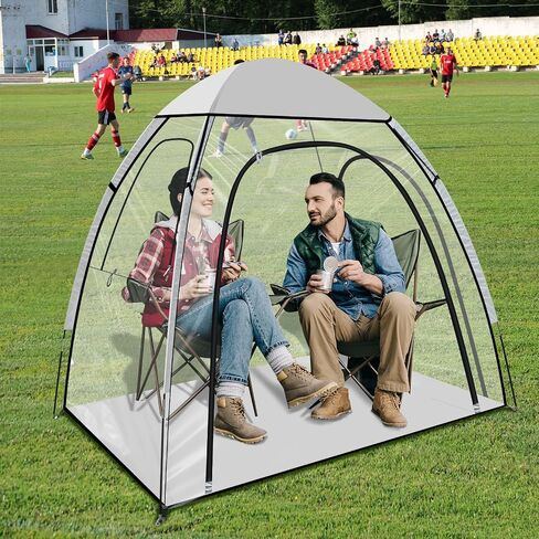 Sports Tent with Sealed Floor- Instant Pop Up Tent Shelter, All Weather pods 2-3 person, Rain Tent Camping Sun Shelter Pop Up Clear for Sports, Fishing, Camping, Cheering in Saudi Arabia