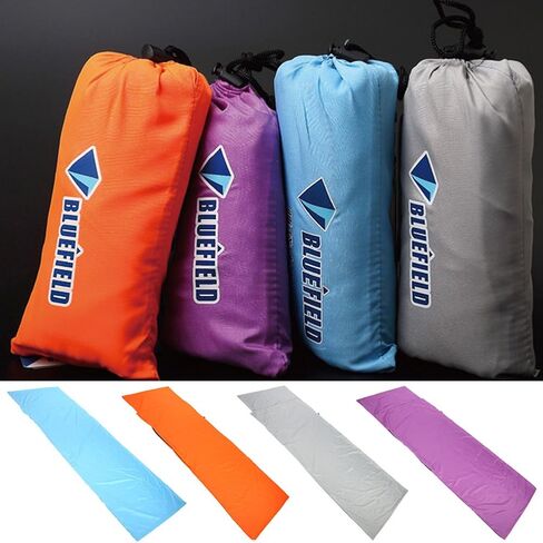 في الهواء الطلق المحمولة المغلف حقيبة سلي بطانة الحرارية حمل كام المشي لمسافات طويلة ورقة كيس (الأزرق) in Kuwait