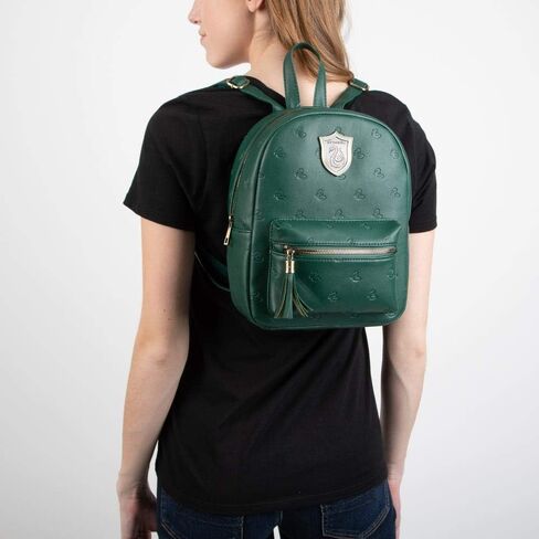 Bioworld Hogwarts Hufflepuff Harry Potter Faux Leather Mini Backpack in Saudi Arabia