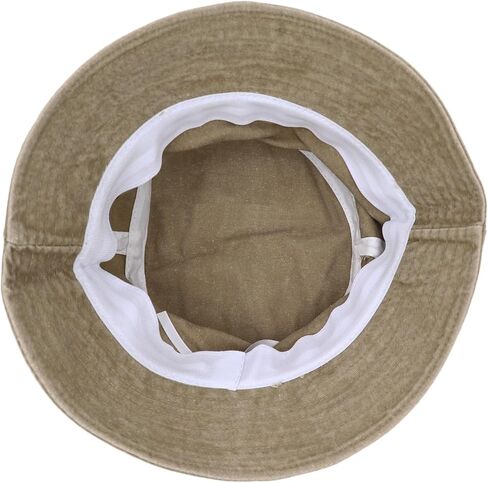 Denim Bucket Hats for Women Men Washed Cotton Beach Sun Hat Trendy Packable Summer Outdoor Cap in Saudi Arabia