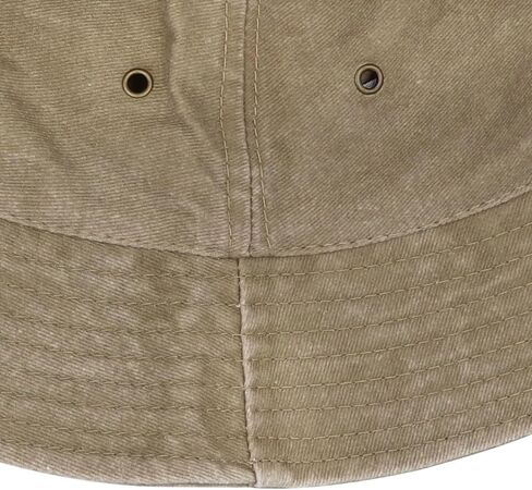 Denim Bucket Hats for Women Men Washed Cotton Beach Sun Hat Trendy Packable Summer Outdoor Cap in Saudi Arabia