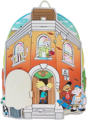 Loungefly Hey Arnold! Sunset Arms Boarding House Mini Backpack in Saudi Arabia