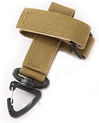 Tactical Glove Holder Strap Climbing Rope Keeper Keychain Multi-Purpose Glove Hook 600D Cordura Nylon in Saudi Arabia