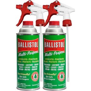 Ballistol Multi-Purpose Lube Cleaner Protectant 16 Ounce w/Sprayer (2 Pack)