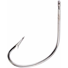 Eagle Claw Lazer KAHLE Offset, Nickel, Size 5/0