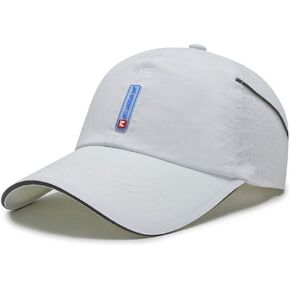 CLAPE Quick Dry Sports Cap Summer UV Protection Mesh Running Hat Lightweight Waterproof Breathable Reflective Sun Visor Hats in Saudi Arabia