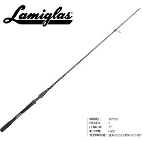 Lamiglas - Si Bass - Salmon & Steelhead Fishing Rod