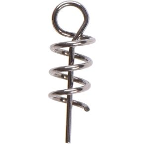 50pcs Screw Needle Outdoor Fishing Lock Fishing Latch Pin Soft Lure Fishing Tools Yoyo Case Worms Crank Hook Fixed Needle Crank Hooks Lures Fishing Hooks Spring Bait