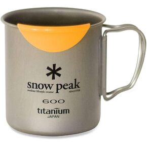 Snow Peak Hotlips Titanium 600 Mug, MGH-044, Japanese Titanium, Heat Protection, Made in Japan, Lifetime Product Guarantee…