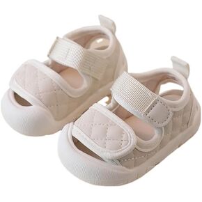 TinyTafetta Summer Hiking Kids Camping Sandals Boys and Girls Closed Toe Sandals Anti-Slip Rubber Sole Toddler Shoes Baby Walking Shoes
