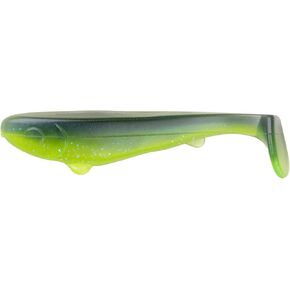 YUM Scottsboro Swimbait Electric Blue Chartreuse 3 1/2"