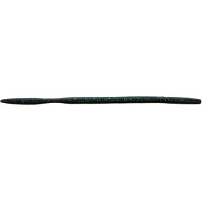Gary Yamamoto 10" OKI Worm Floater/Black W/Large Blue Flake (6 Pack)