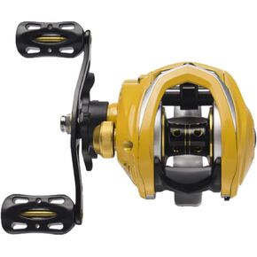 Fishing Baitcasting Reel, 8.1:1 High-Speed Ratio Baitcast Reel, 19+1bb Bait Caster Reel, 8KG Maximum Resistance High-Strength Baitcasting Fishing Reels Black Left Hand