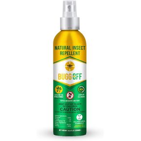 Natrual Mosquito, Gnats & Tick Spray Repellent, 8.5 FL OZ (250ml) Deet Free, Made with Essential Oils, Lasts up to 4 Hours Original (1, 8.5Oz)