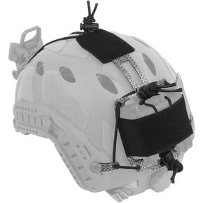 Multifunction Tactical Helmet Battery Pouch,PVS-31 NVG Battery Box Storage Pouch Elastic Adjustment Balance Weight Bag Counterweight Pack Compatible with Most Helmets