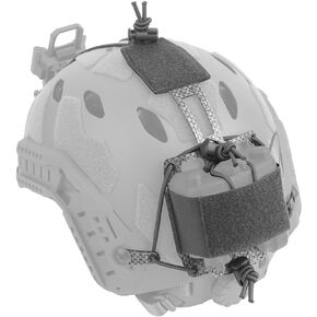 حقيبة بطارية خوذة تكتيكية متعددة الوظائف، حقيبة تخزين صندوق بطارية PVS-31 NVG، حقيبة تخزين مرنة وتوازن الوزن، حقيبة موازنة متوافقة مع معظم الخوذات