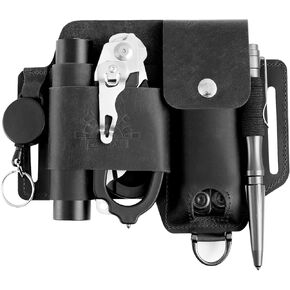 EDC Multitool Sheath for Belt, Premium EDC Pocket Organizer Pouch for Leatherman and Gerber Multitool