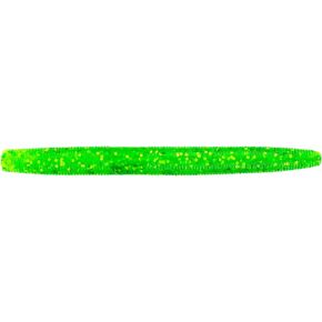 Yamamoto 4" SENKO CHARTREUSE W/ LARGE GREEN & CHARTREUSE FLAKE (10 PACK)