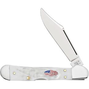 Case Cutlery CA14104: Copperlock White Synthetic