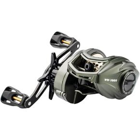 Lure Fishing Reel Ultralight 8.1:1 High Speed Gear Ratio Long Casting Shallow Line Cup Baitcasting Reel Right Hand