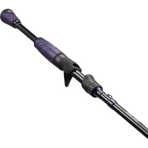 Lew's Team Lew's Pro Ti Speed Stick Casting Fishing Rod, 7-Foot 1-Piece LFS-X5 Graphite Blank with Titanium Guides, Medium Power Moderate-Fast Action, Winn Dri-Tac Split-Grip Handle
