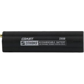 بطارية ليثيوم أيون قابلة لإعادة الشحن من كوست ZX650 ZITHION-X لمصباح LED بوليستيل 700، أسود