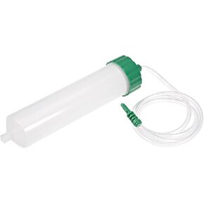 Utoolmart Air Tubing Glue Dispenser Syringes 100CC Clear Adapter for Industrial, Pack of 1 Plastic Cover