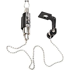 Fishing Bite Alarm Smart Fish Bite Alarm L Shaped Fishing Bells for Rods Clip on Indicator Stainless Steel Chain Hanger Swinger for Strike Indicators Fly Fishing Outdoor Sea Fishing in Kuwait