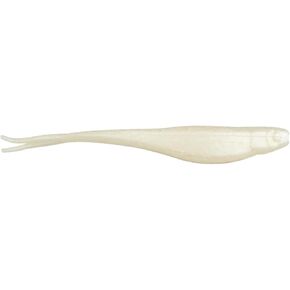 Z-Man SJS35-84PK5 Scented Jerk ShadZ, 3.5", Pearl, 5 Pack