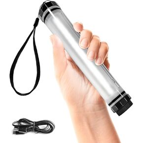 SunJack LightStick – Waterproof Rechargeable Light with Power Bank, Hiking, Backpacking and Camping Essentials Gear Accessories, Emergency Survival and Hurricane Preparedness Items Supplies