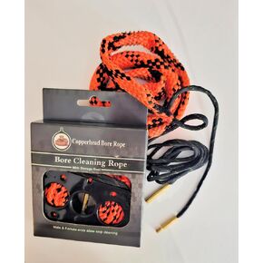 9mm/357/38/380 Caliber Copperhead-NG Bore Rope Precision Firearm Quick bore Cleaning Rope.