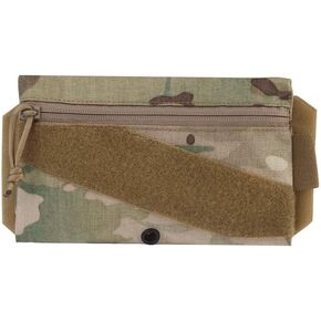 Tactical Sticky Admin Pouch with Loop Panel Utility Snack Pouch Tool Storage Bag for Tactical Vest Chest Rig