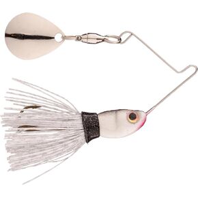 Strike King (RS14-12 Rocket Shad Fishing Lure, 204 - White, 1/4 oz, Built for Speed