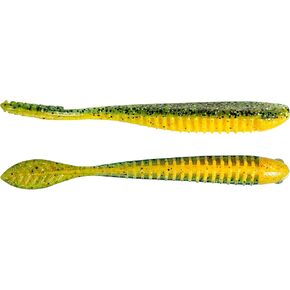 Z-Man TS35-375PK6 Trick Shotz 3.5" Pro Yellow Perch 6 Pack
