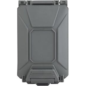 Tactical Modular Battery Storage Organizer, MOLLE Military Hunting Vest Carry 18650/AAA/CR123A/18350 Battery Box Holder Case