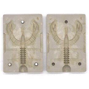 DIMATTEO Soft Plastic Mold Making Injection Molds Crayfish Lures 3.2" 5g