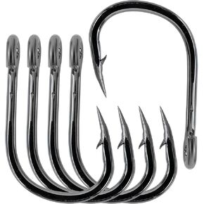 BLUEWING Stainless Steel Stainless Steel Live Bait Hooks 10pcs/20pcs Ultra Sharp & Durable Fishing Hooks for Saltwater & Freshwater