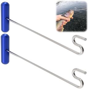 Fish Hook Remover Tools Summer Fishing Hook Saltwater Dehooker Aluminum and Stainless Steel Fish Dehooker for Fisherman