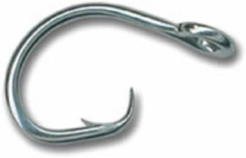 Mustad Classic 2 Extra Strong Kirbed Offset Point Duratin Circle Hook | Strong for Heavy Tuna | Fewer Deep Hooks for Catch and Release in Saudi Arabia