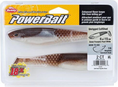 Berkley PowerBait Unrigged CullShad Fishing Soft Bait in Saudi Arabia
