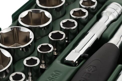 مجموعة مقابس SATA 27 قطعة 1/2 بوصة محرك 6 نقاط مترية - ST09903SJ in Kuwait