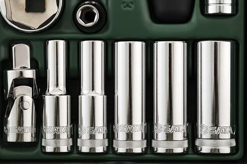 مجموعة مقابس SATA 27 قطعة 1/2 بوصة محرك 6 نقاط مترية - ST09903SJ in Kuwait