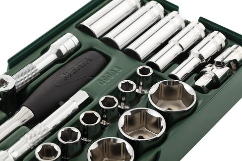 مجموعة مقابس SATA 27 قطعة 1/2 بوصة محرك 6 نقاط مترية - ST09903SJ in Kuwait