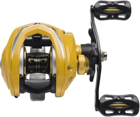 Fishing Baitcasting Reel, 8.1:1 High-Speed Ratio Baitcast Reel, 19+1bb Bait Caster Reel, 8KG Maximum Resistance High-Strength Baitcasting Fishing Reels Black Left Hand in Saudi Arabia