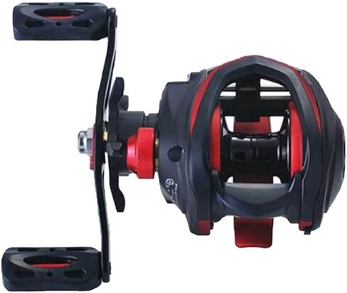Fishing Baitcasting Reel, 8.1:1 High-Speed Ratio Baitcast Reel, 19+1bb Bait Caster Reel, 8KG Maximum Resistance High-Strength Baitcasting Fishing Reels Black Left Hand in Saudi Arabia
