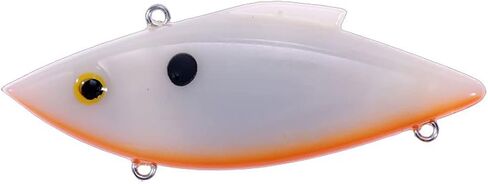 Bill Lewis Lures Lifelike Vibrations Rat-L-Trap Mini-Trap 1/4 OZ Lipless Crankbait Fishing Wobble Sinking Lure, NATURAL/ORANGE BELLY in Saudi Arabia