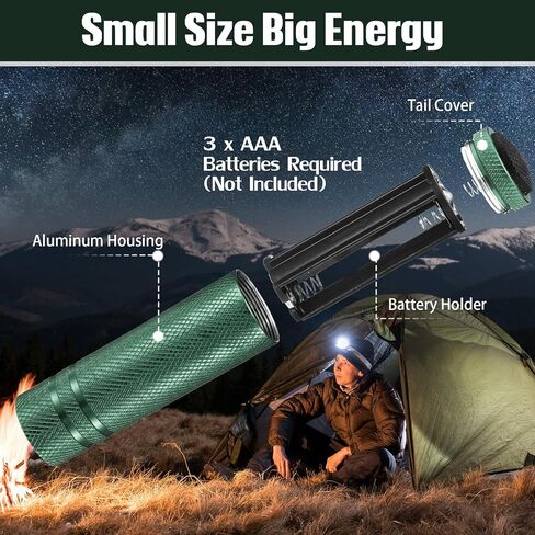 36 Pack Mini Flashlights Bulk, Bright Aluminum Handheld Flashlight with Lanyard, Small LED Flashlights for Kids Night Reading Emergency Hurricane Camping Party Favors(Fresh Color) in Kuwait