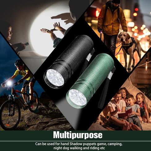 36 Pack Mini Flashlights Bulk, Bright Aluminum Handheld Flashlight with Lanyard, Small LED Flashlights for Kids Night Reading Emergency Hurricane Camping Party Favors(Fresh Color) in Kuwait