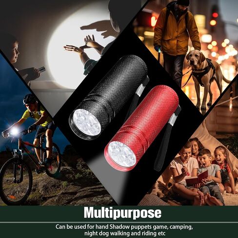 36 Pack Mini Flashlights Bulk, Bright Aluminum Handheld Flashlight with Lanyard, Small LED Flashlights for Kids Night Reading Emergency Hurricane Camping Party Favors(Fresh Color) in Saudi Arabia