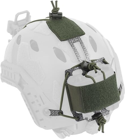 حقيبة بطارية خوذة تكتيكية متعددة الوظائف، حقيبة تخزين صندوق بطارية PVS-31 NVG، حقيبة تخزين مرنة وتوازن الوزن، حقيبة موازنة متوافقة مع معظم الخوذات in Kuwait